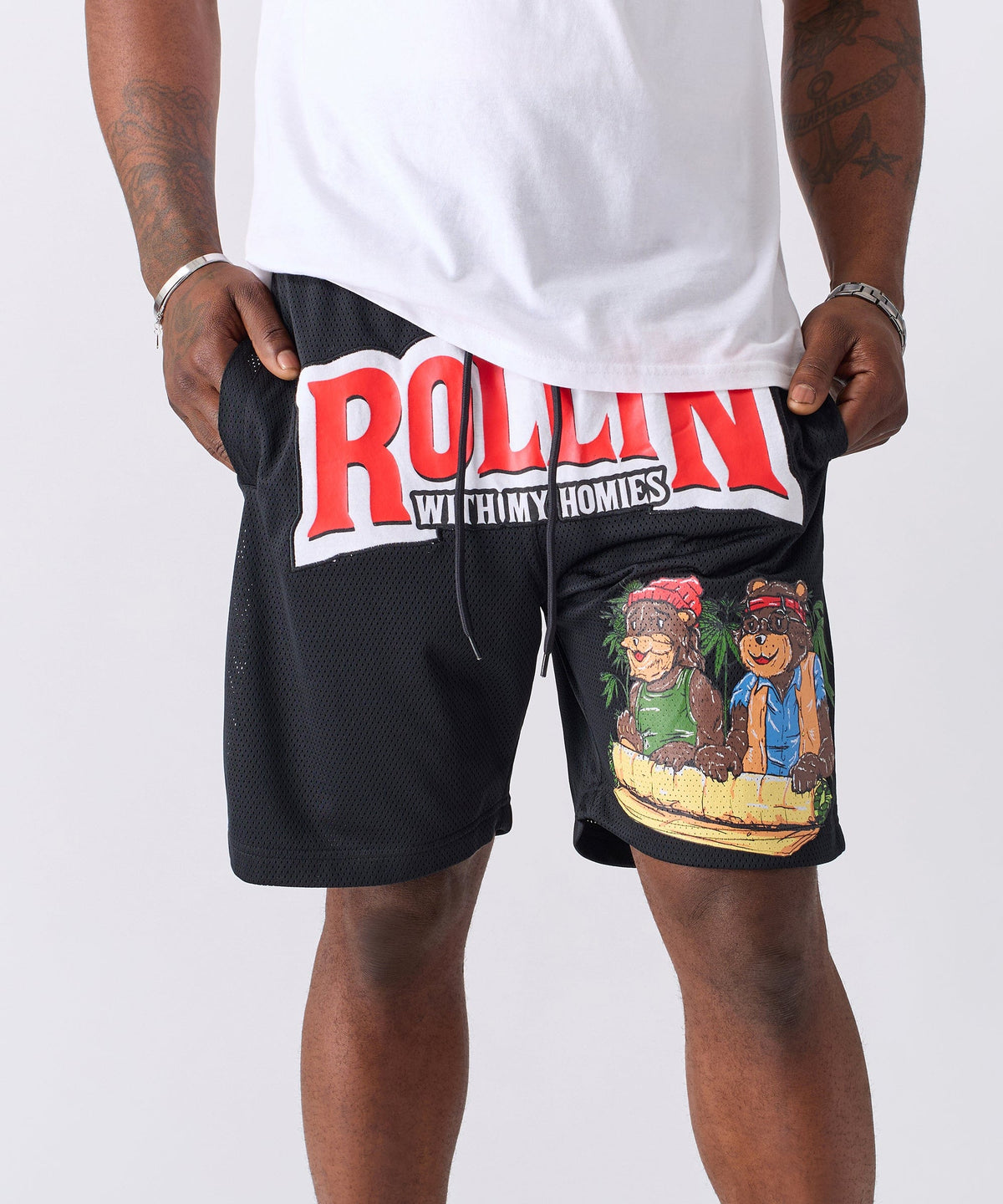 Reason Clothing Everyday Rollin Mesh Short