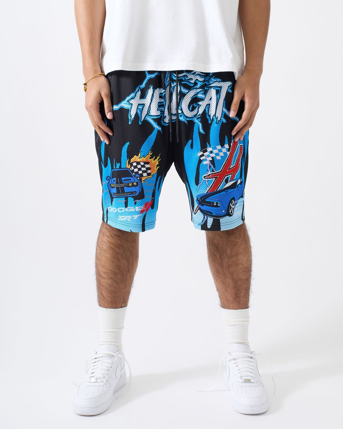 Reason Clothing Essential Dodge Hellcat Mesh Short