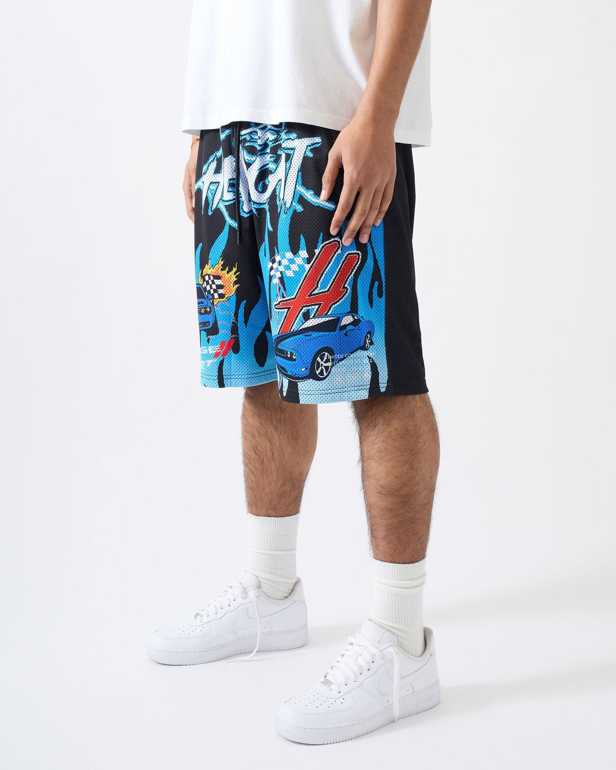 Reason Clothing Essential Dodge Hellcat Mesh Short