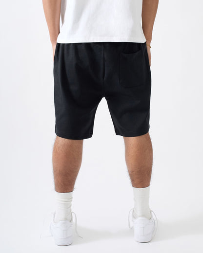 Reason Clothing Value Scarface Tony Montana Fleece Shorts - Black