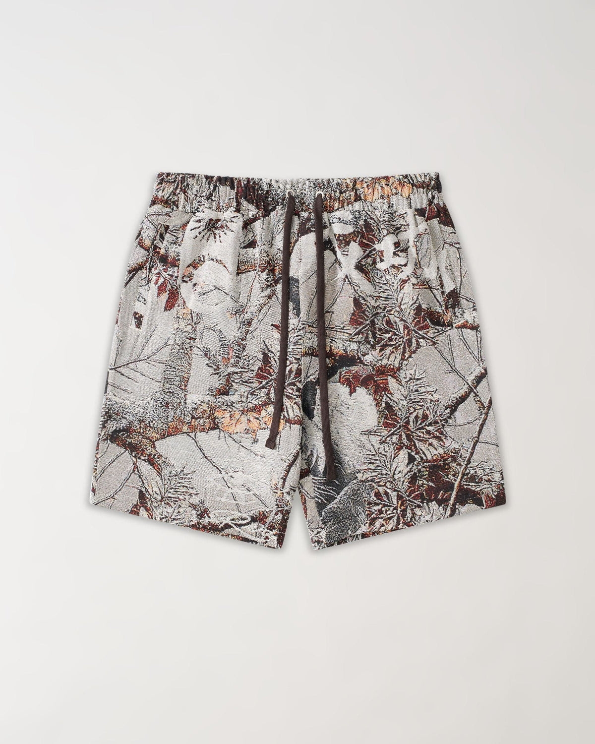 Reason Clothing Value Woodland Tapestry Shorts - Cream