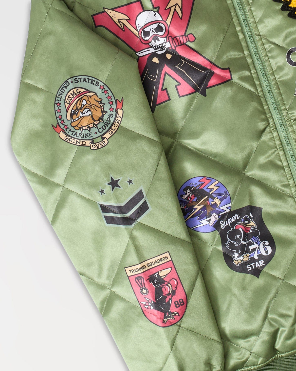Reason Clothing Sale Military Patches Bomber Jacket