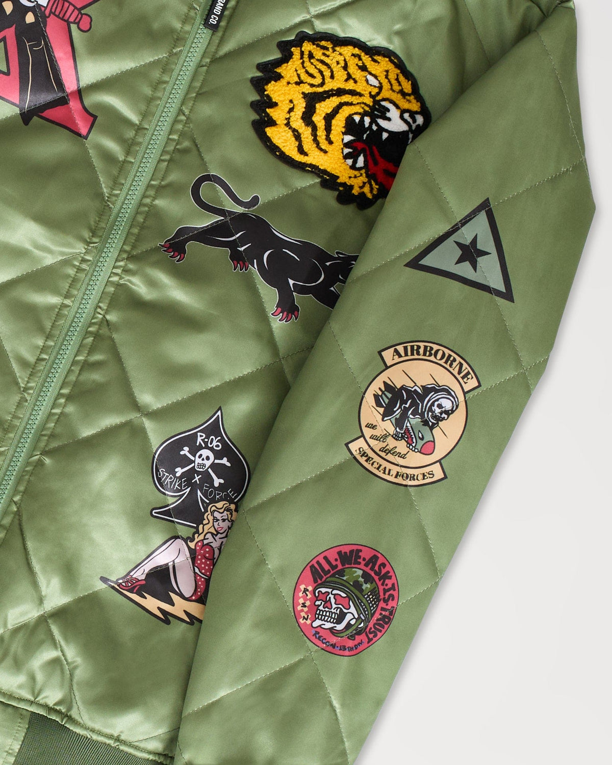 Reason Clothing Sale Military Patches Bomber Jacket