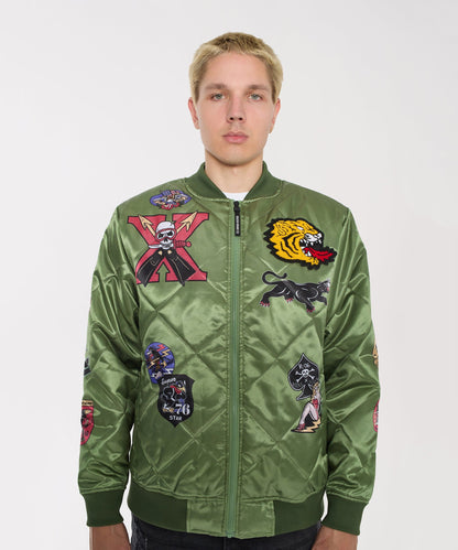 Reason Clothing Sale Military Patches Bomber Jacket