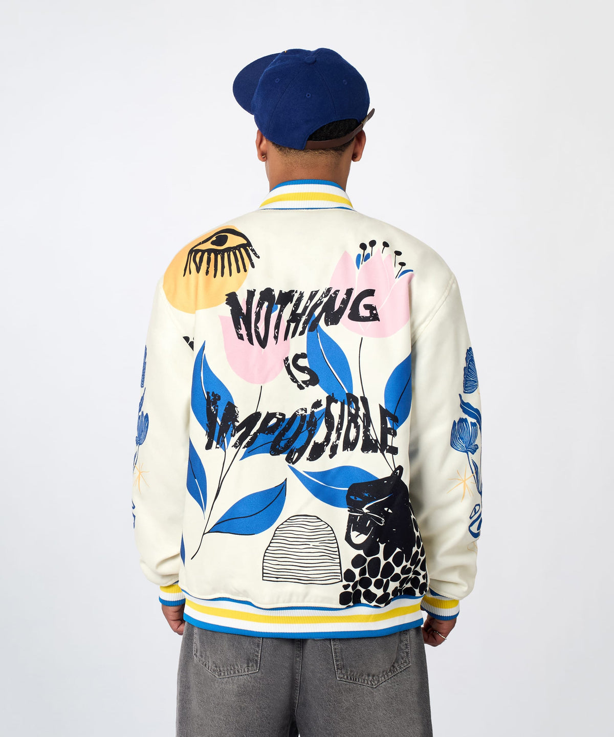 Reason Clothing Classic Impossible Varsity Jacket