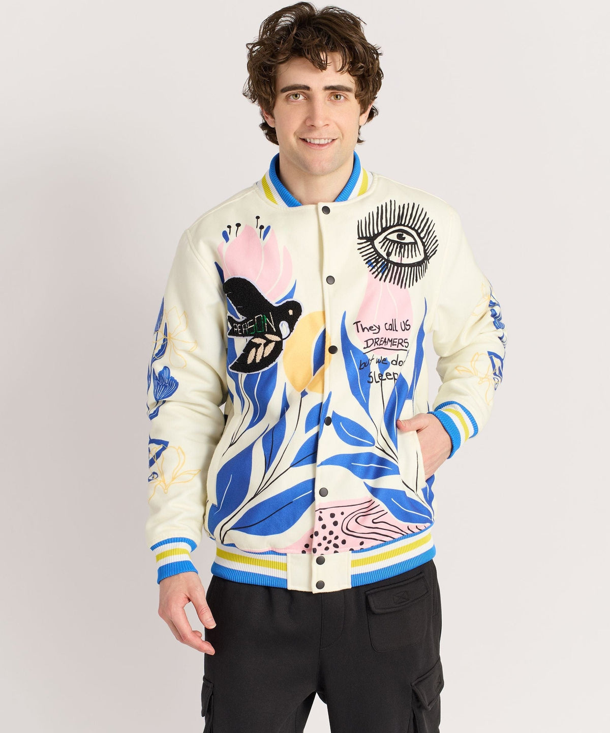 Reason Clothing Classic Impossible Varsity Jacket