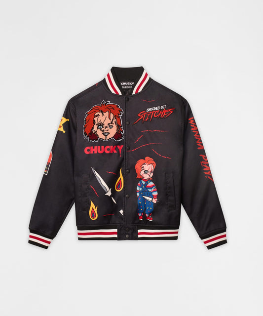 Reason Clothing New Chucky Varsity Jacket