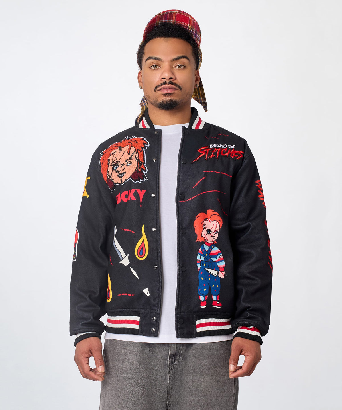 Reason Clothing New Chucky Varsity Jacket