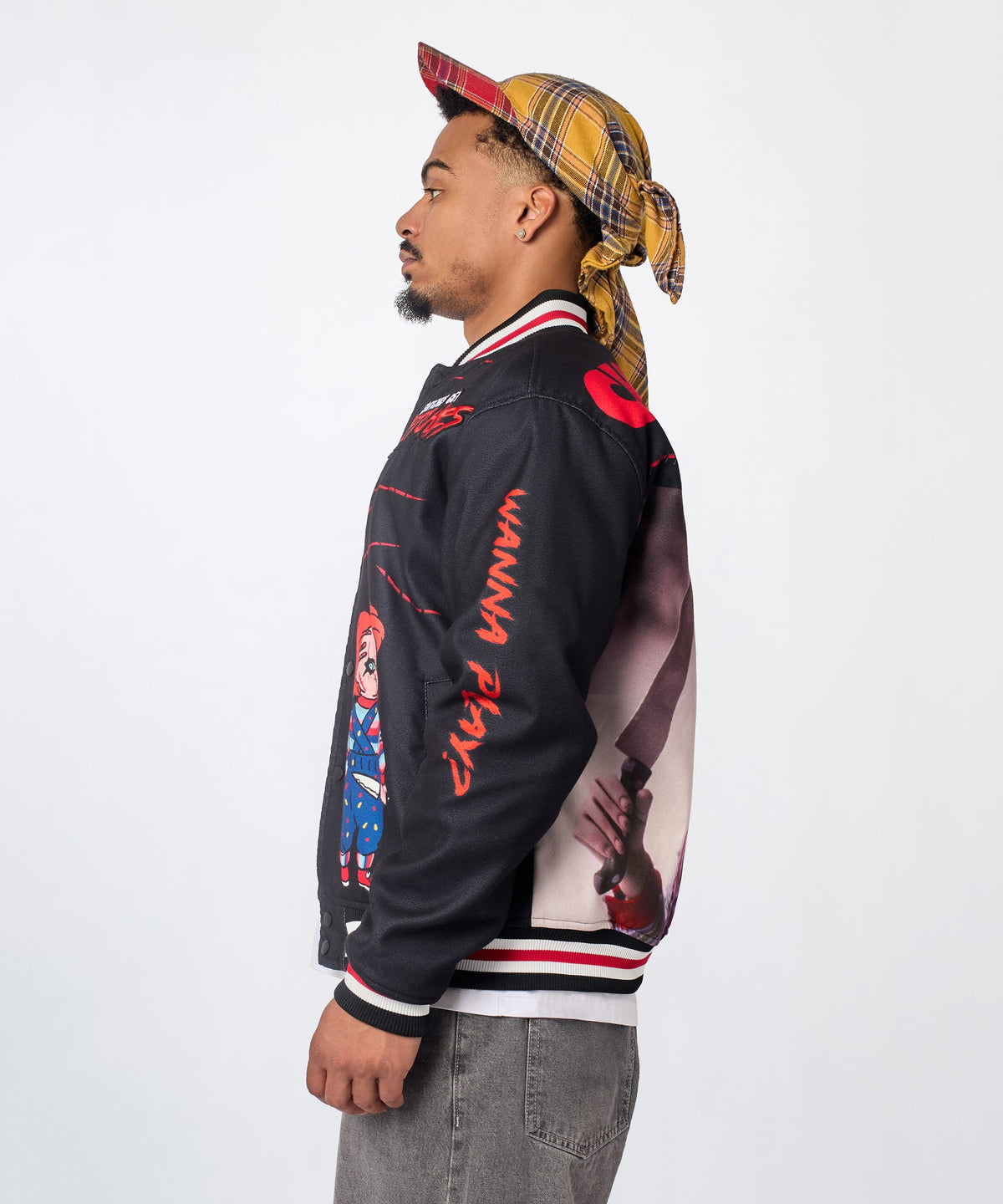 Reason Clothing New Chucky Varsity Jacket