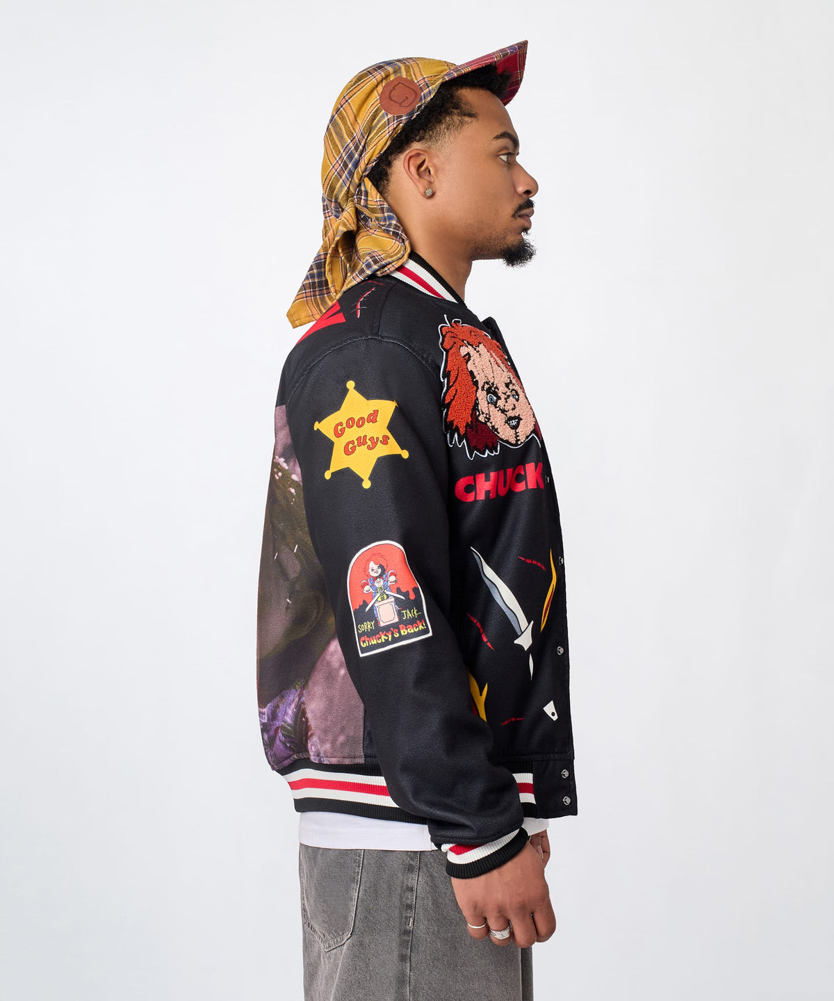 Reason Clothing New Chucky Varsity Jacket