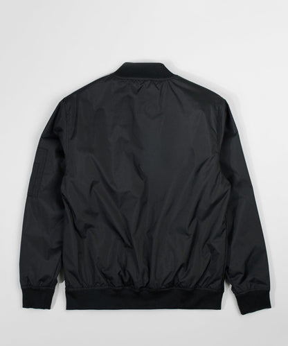 Reason Clothing Value Destroyer Nylon Bomber Jacket - Black