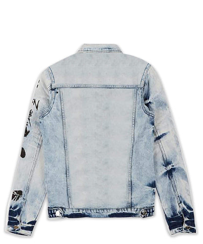 Reason Clothing Value Plus Size Reach Denim Jacket