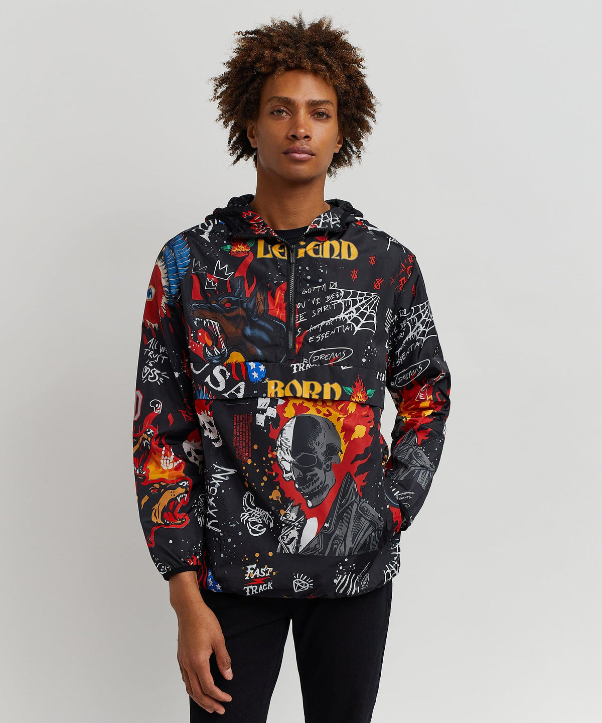 Reason Clothing Latest Move In Silence Anorak