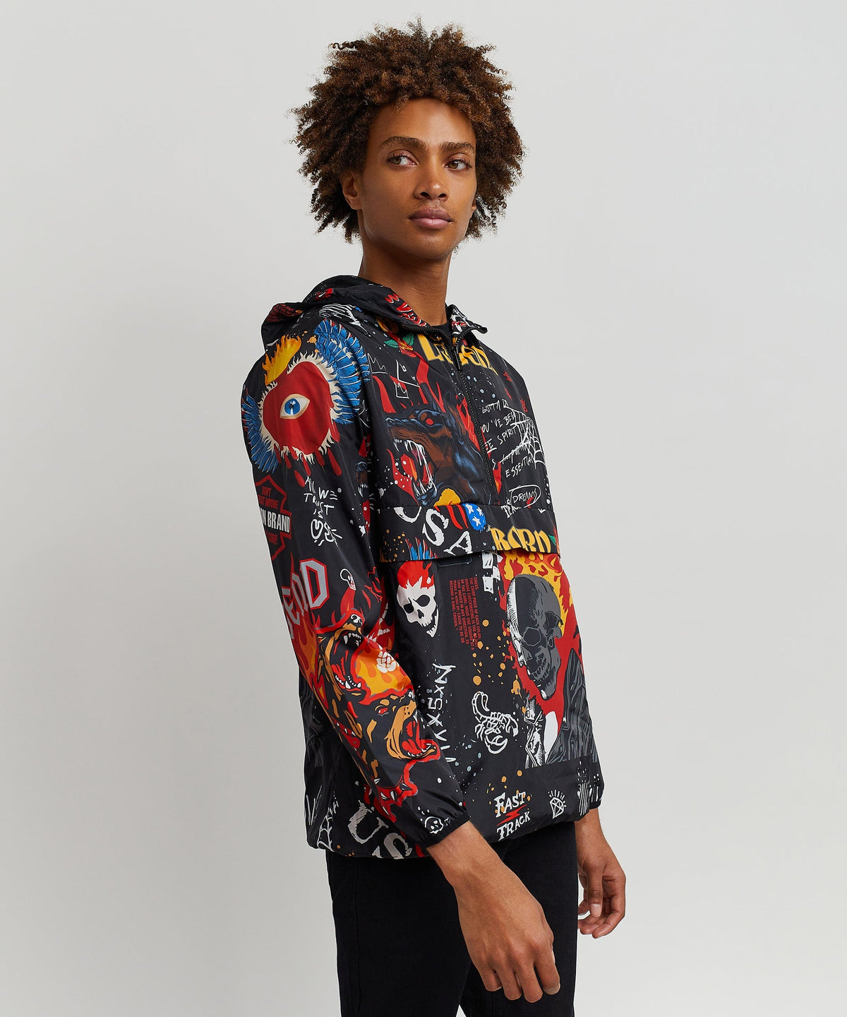 Reason Clothing Latest Move In Silence Anorak