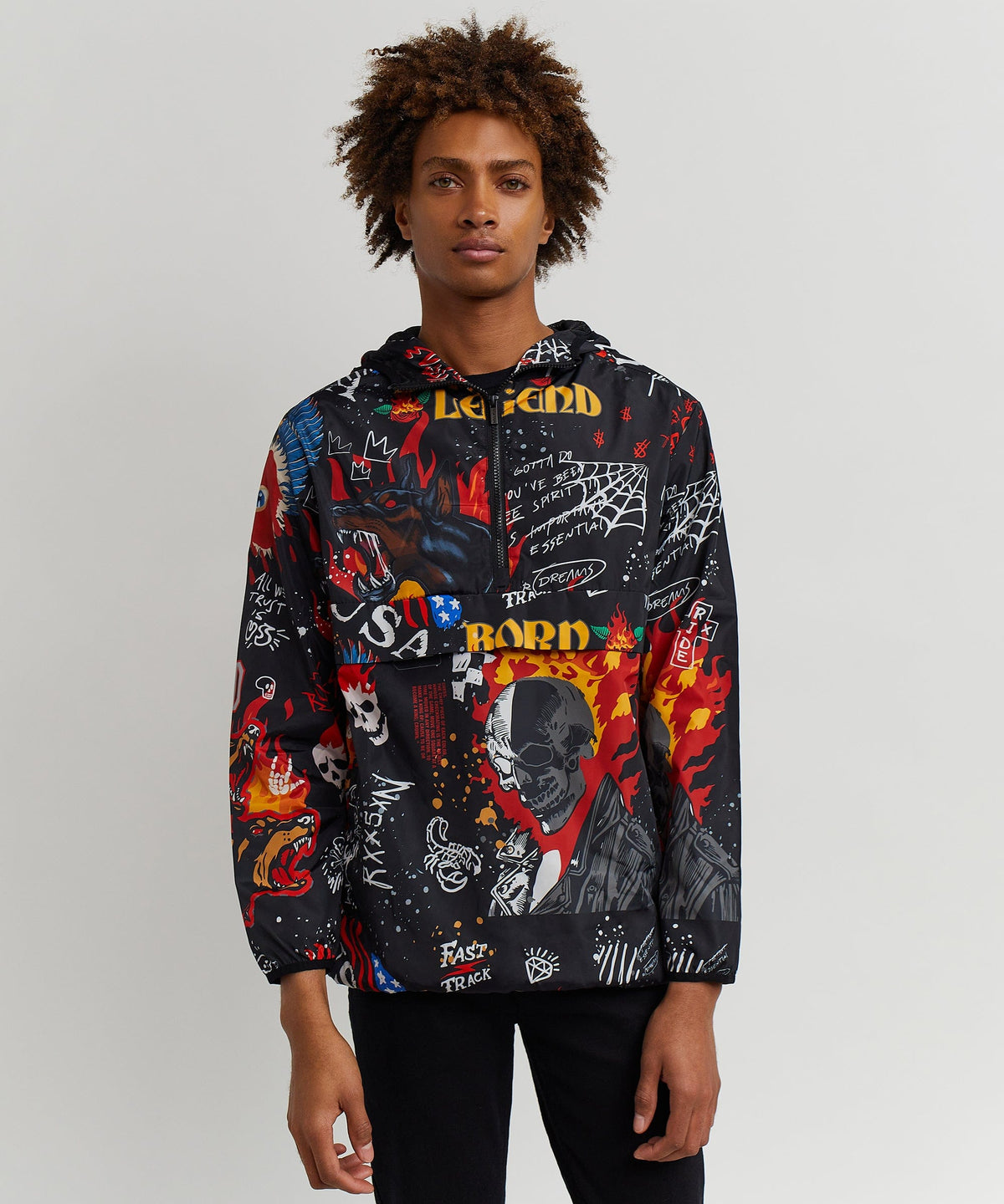 Reason Clothing Latest Move In Silence Anorak