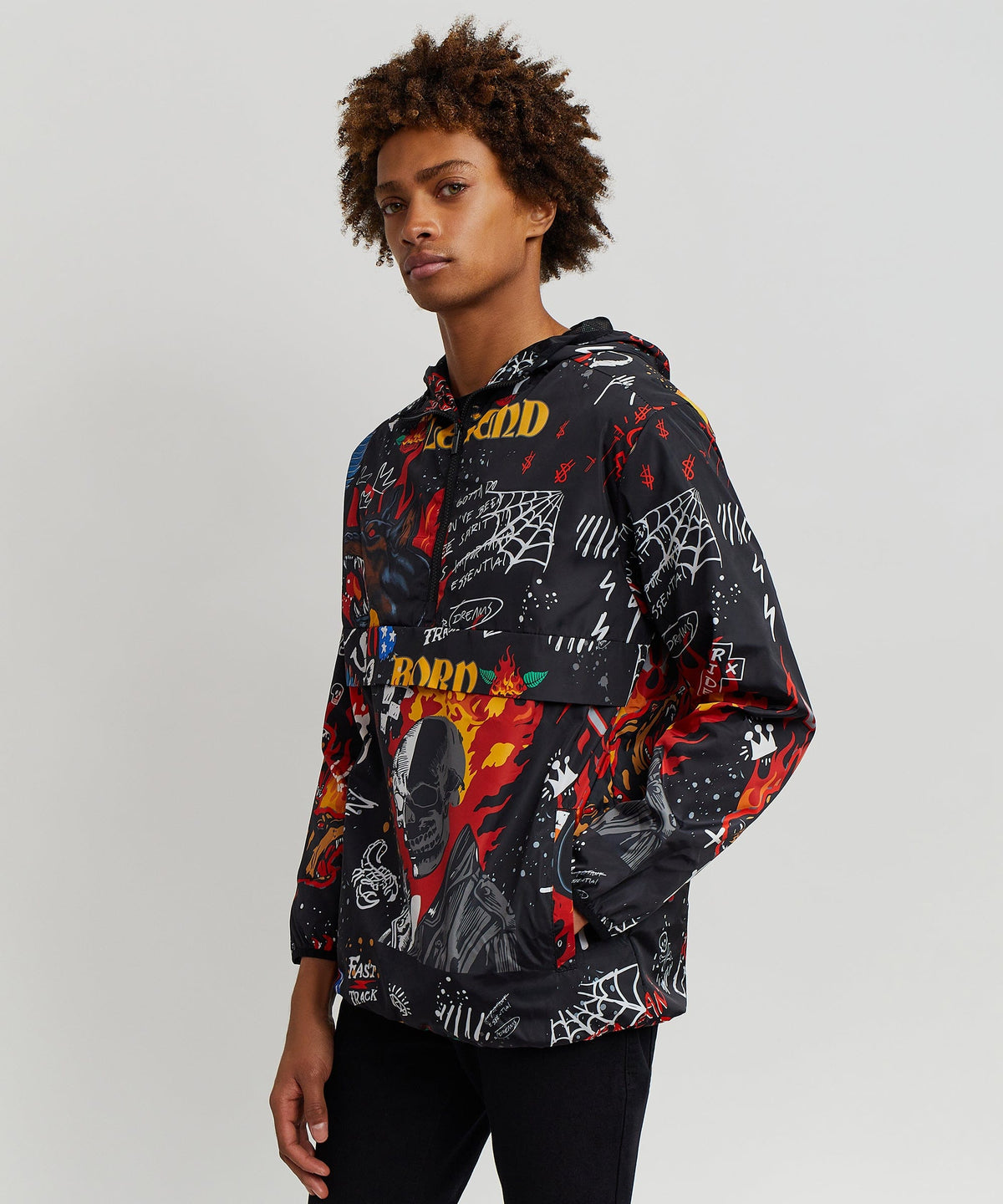 Reason Clothing Latest Move In Silence Anorak