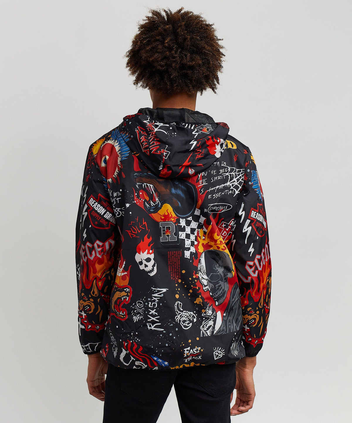 Reason Clothing Latest Move In Silence Anorak
