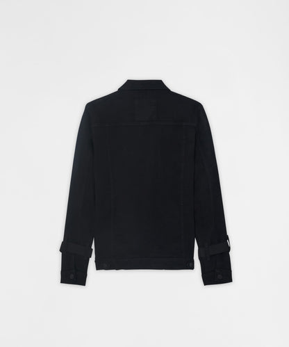 Reason Clothing Top Pick Strapped Denim Jacket