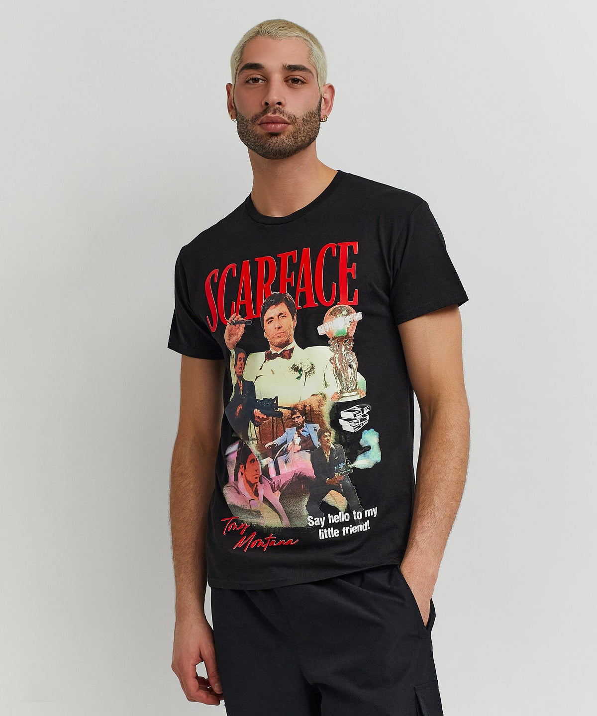 Reason Clothing Quality Scarface Say Hello Tee