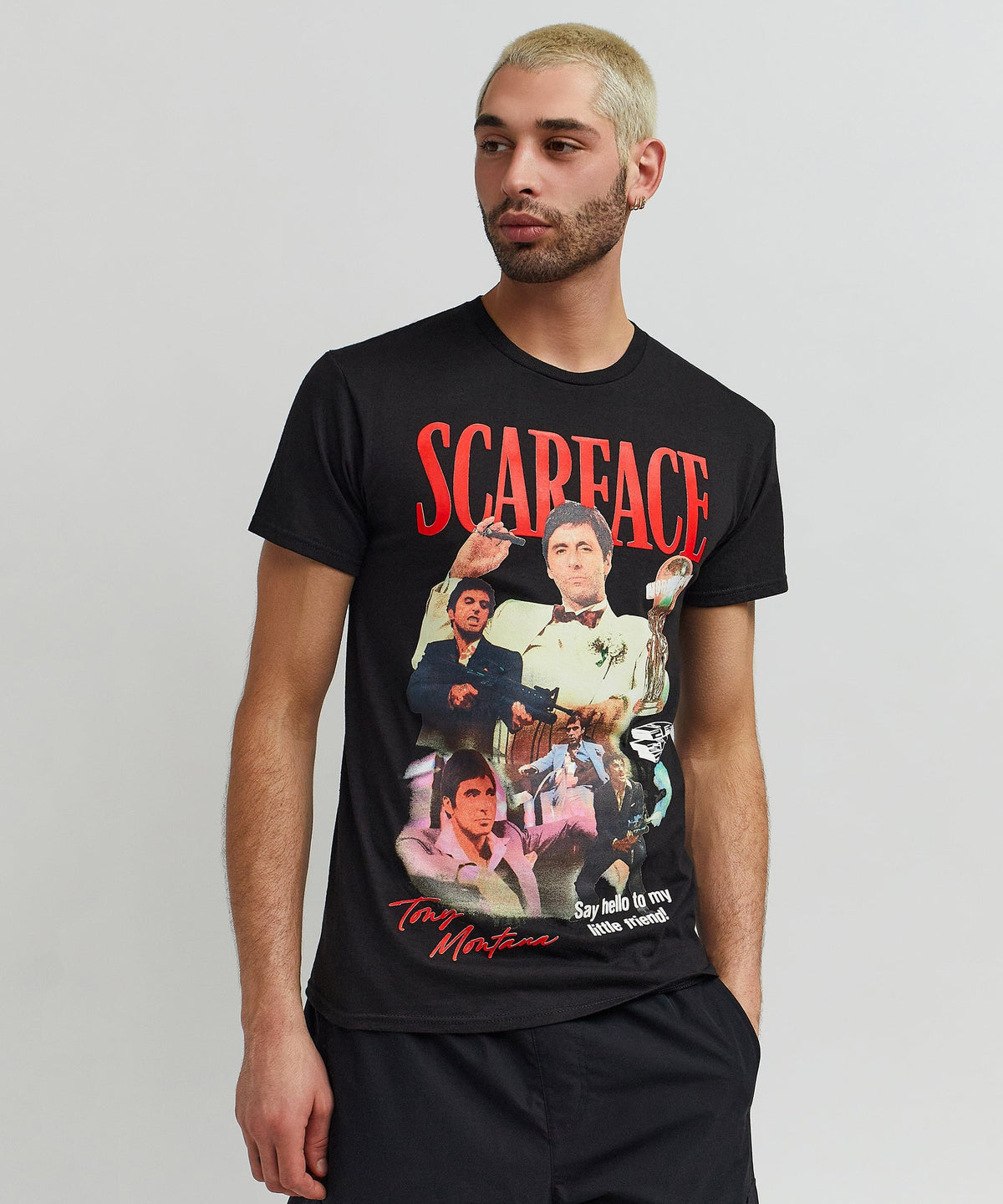 Reason Clothing Quality Scarface Say Hello Tee