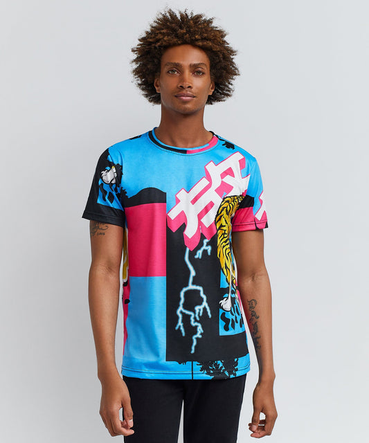 Reason Clothing Everyday Surround Allover Print Graphic Tee