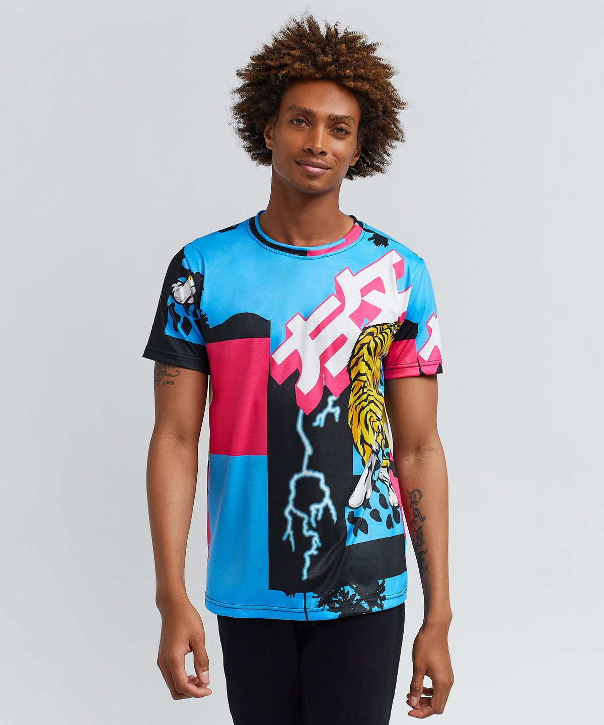 Reason Clothing Everyday Surround Allover Print Graphic Tee