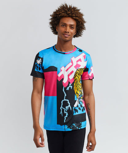 Reason Clothing Everyday Surround Allover Print Graphic Tee