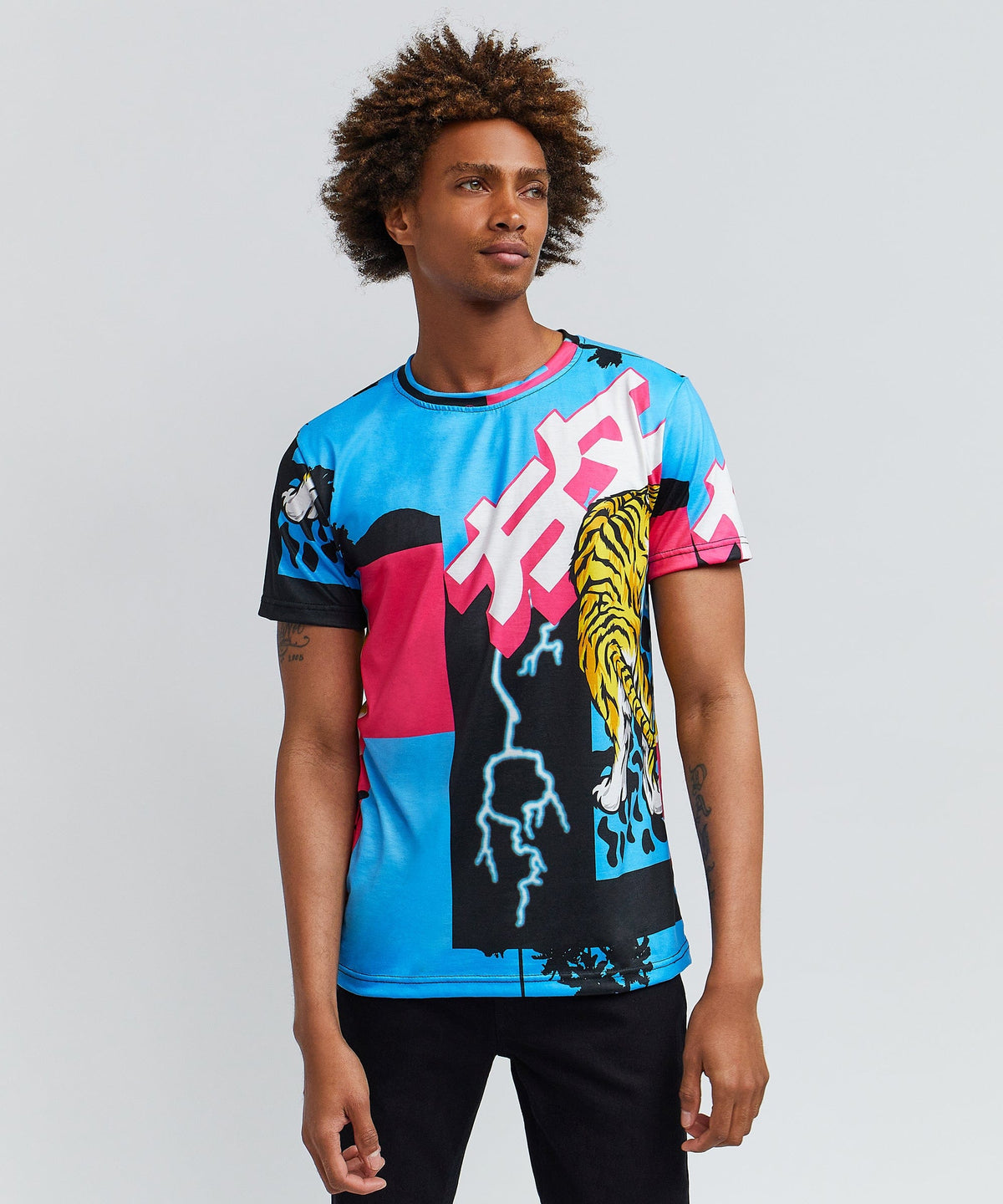 Reason Clothing Everyday Surround Allover Print Graphic Tee