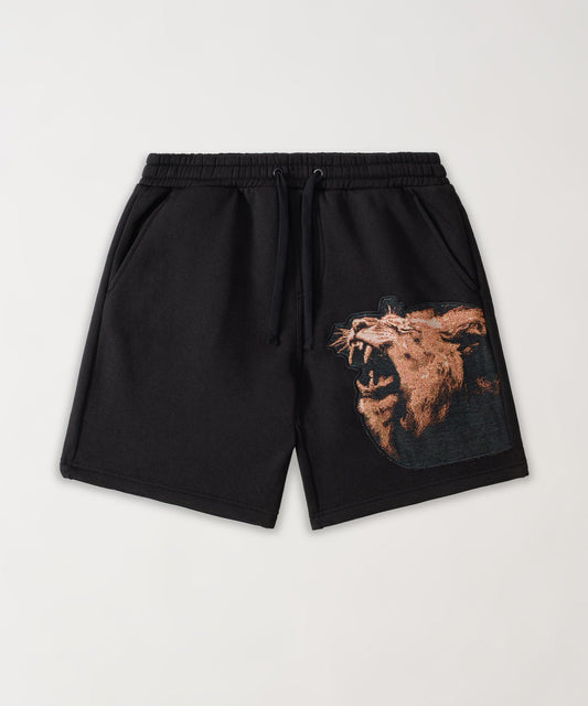 Reason Clothing Everyday Tapestry Lion Short - Black
