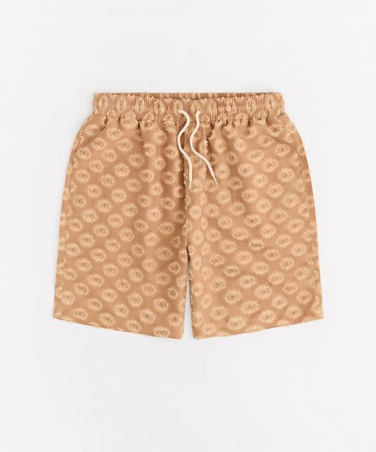 Reason Clothing Everyday Textured Short - Brown