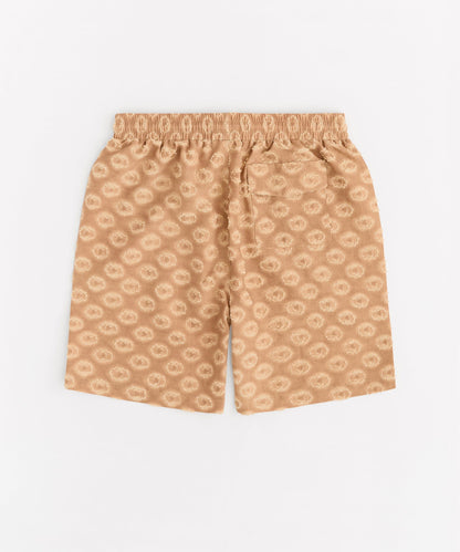 Reason Clothing Everyday Textured Short - Brown