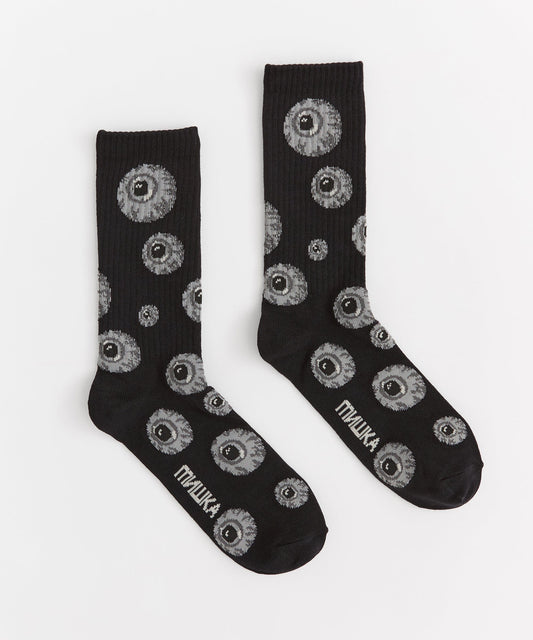 Reason Clothing Top Pick Mishka Knit Socks - Black