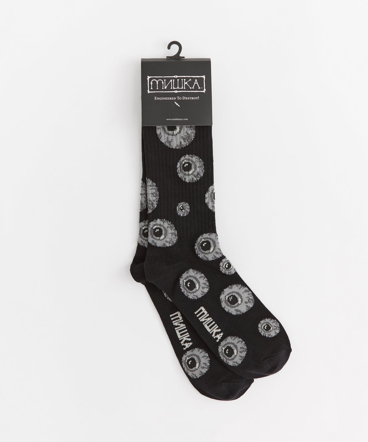 Reason Clothing Top Pick Mishka Knit Socks - Black
