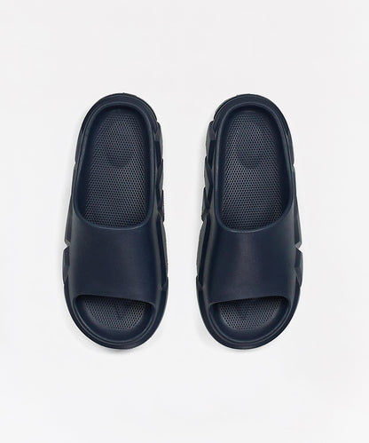 Reason Clothing Premium Reason Solid Slides - Blue