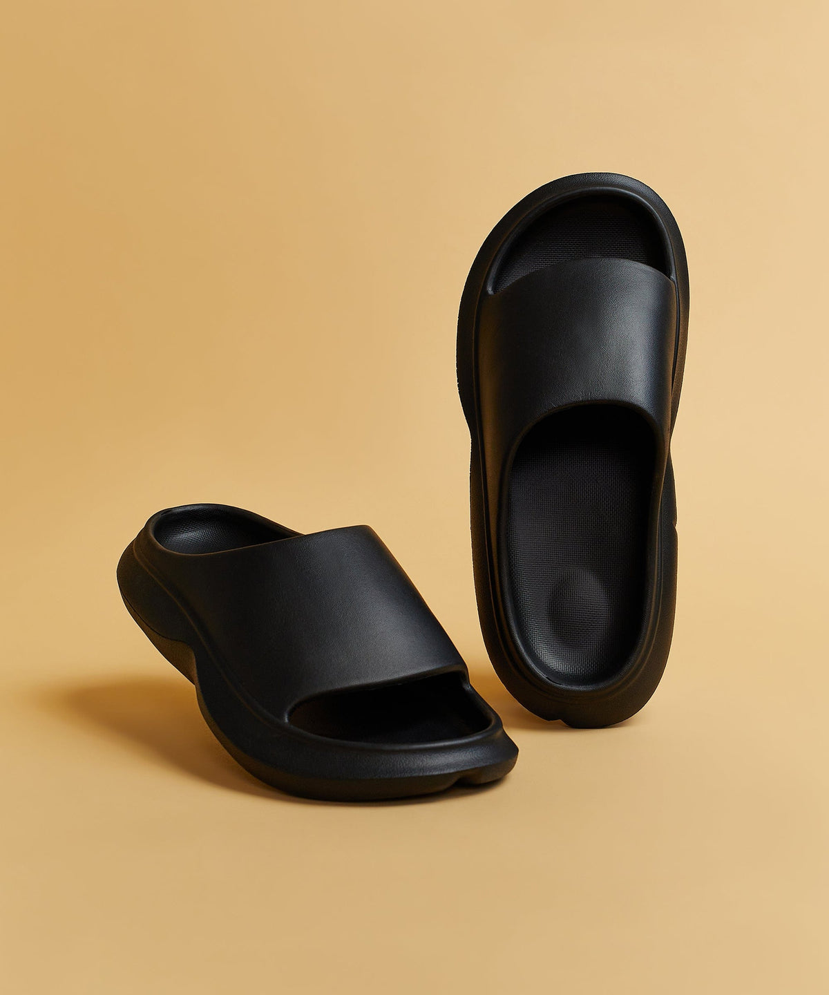 Reason Clothing Latest Recovery Mode Slides - Black