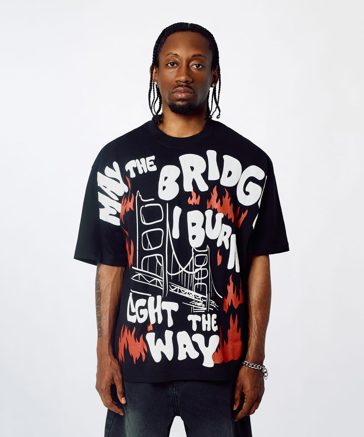 Reason Clothing Best Price Light The Way Tee - Black