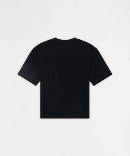 Reason Clothing Best Seller Teddy Heavy Terry Short Sleeve Tee - Black