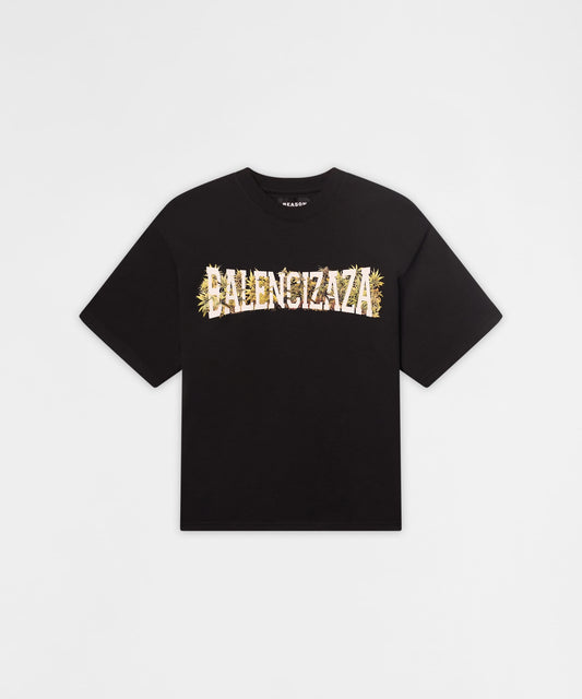 Reason Clothing Essential Balencizaza Graphic Short Sleeve Tee - Black