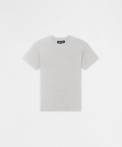 Reason Clothing Everyday Washed Essentials Classic Short Sleeve Tee - Light Grey
