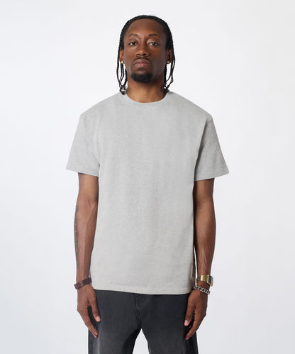 Reason Clothing Everyday Washed Essentials Classic Short Sleeve Tee - Light Grey