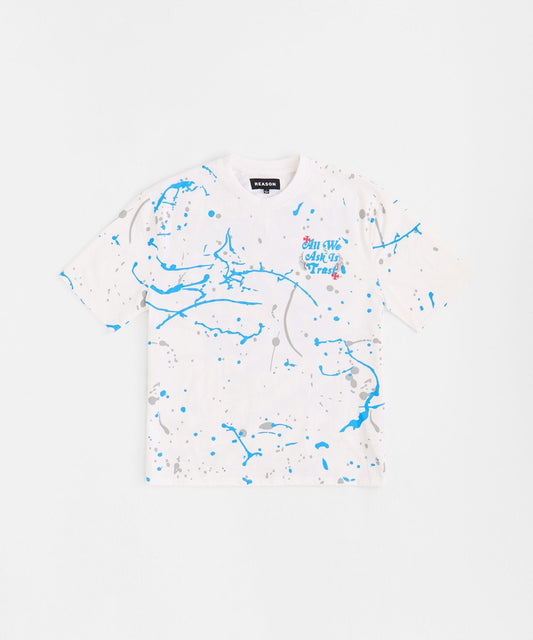 Reason Clothing New Painted Tee - White
