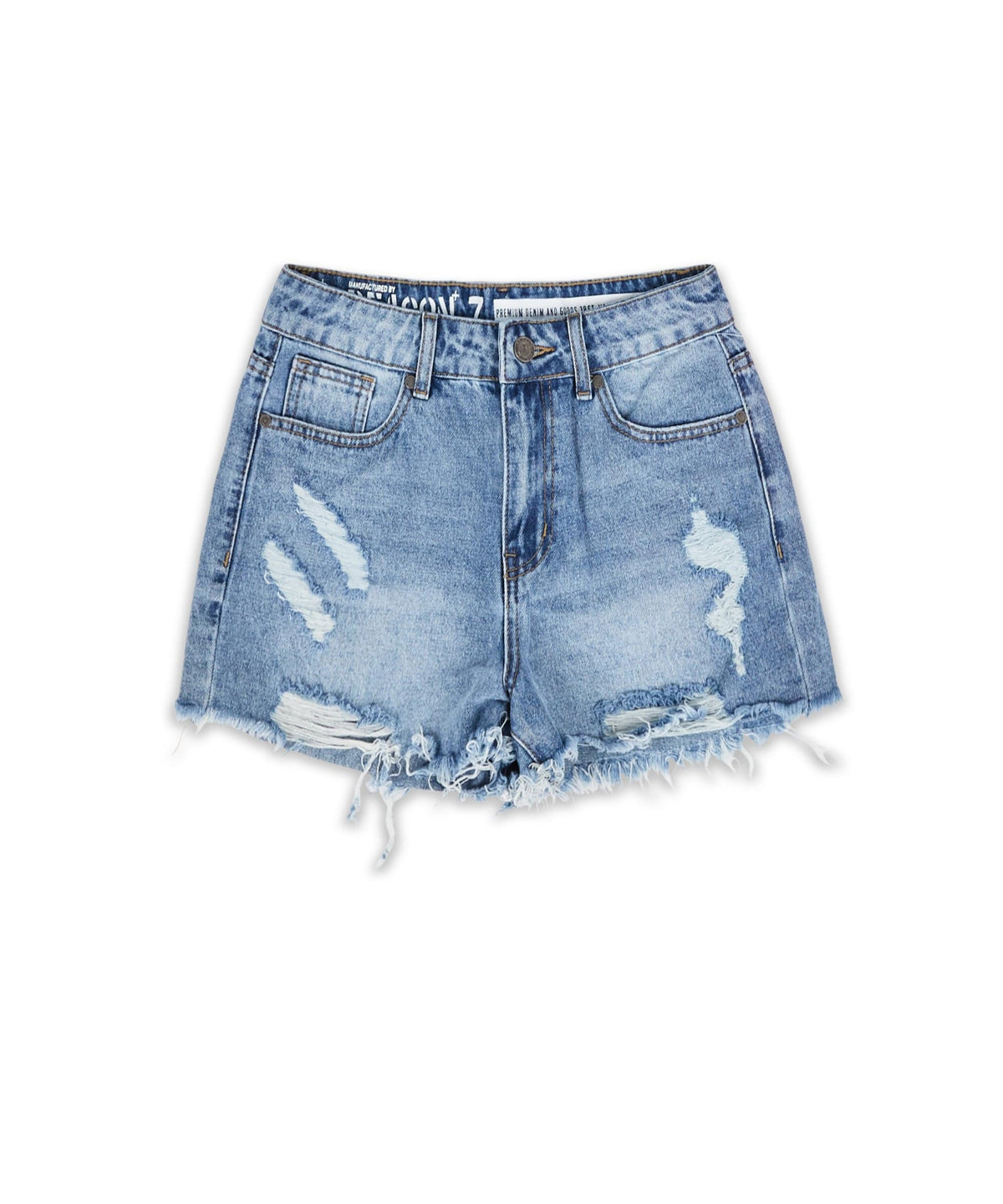 Reason Clothing Everyday Womens Madison Denim Shorts
