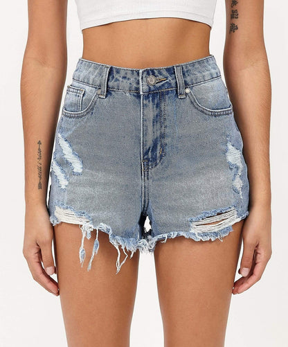 Reason Clothing Everyday Womens Madison Denim Shorts