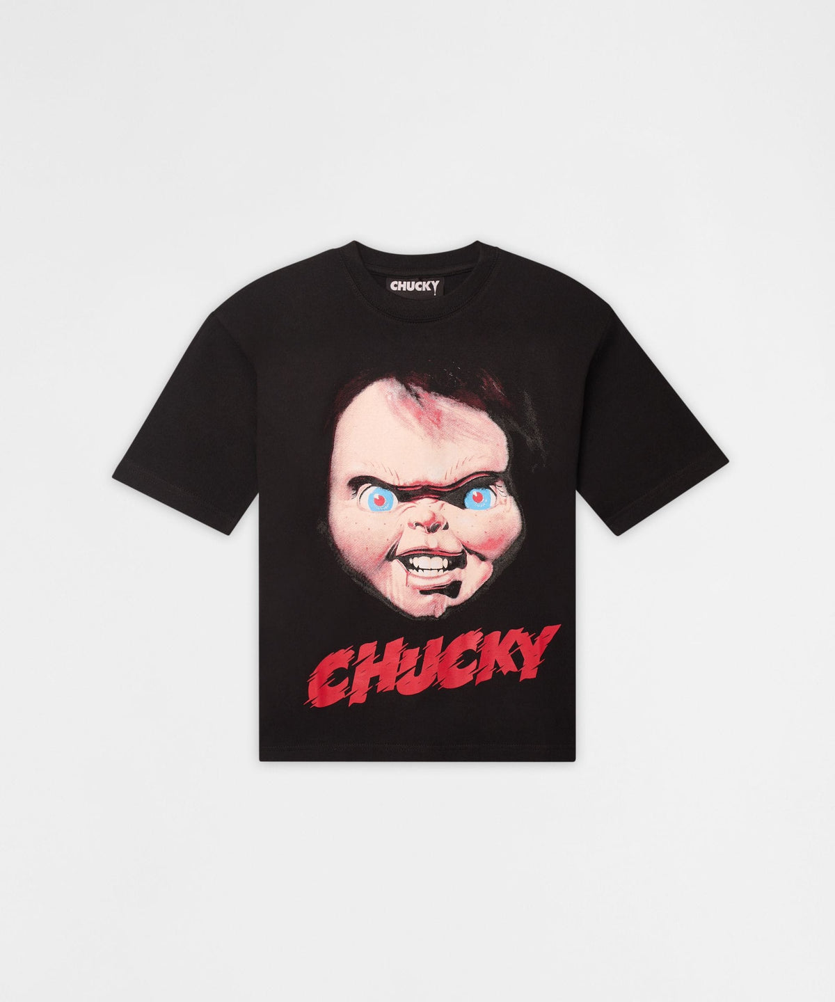 Reason Clothing Smart Buy Kids Chucky Face Short Sleeve Tee - Black
