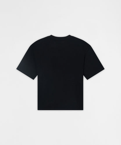 Reason Clothing Latest Kids Teddy Rhinestone Short Sleeve Tee - Black