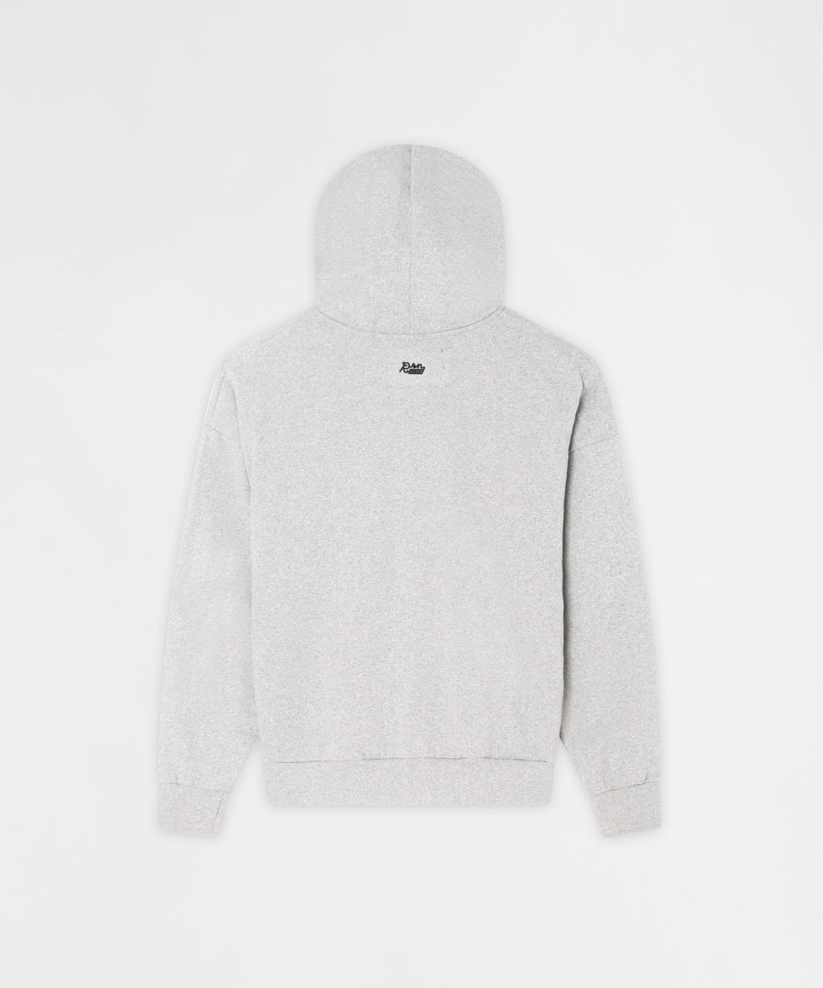 Reason Clothing Top Pick Essential Boxy Fit Zip Up Hoodie - Heather Grey