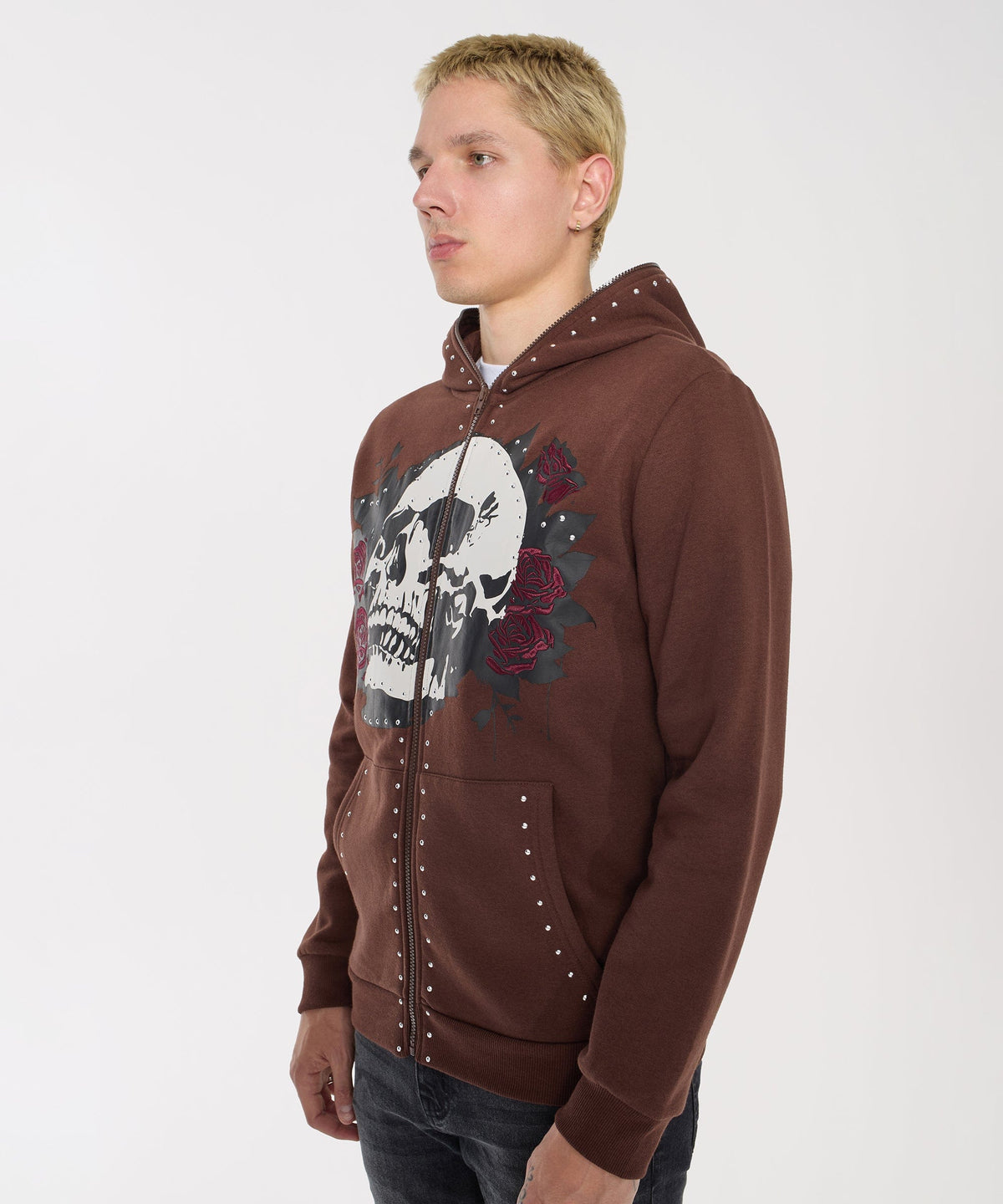 Reason Clothing Hot Sale Grind Over Glory Full Zip Hoodie