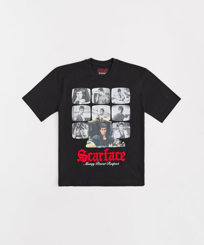 Reason Clothing Signature Scarface Tee Short Sleeve Tee - Black
