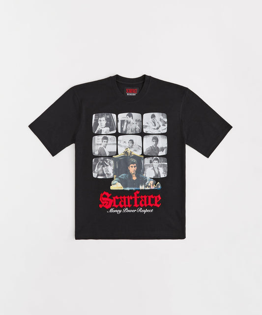 Reason Clothing Signature Scarface Tee Short Sleeve Tee - Black