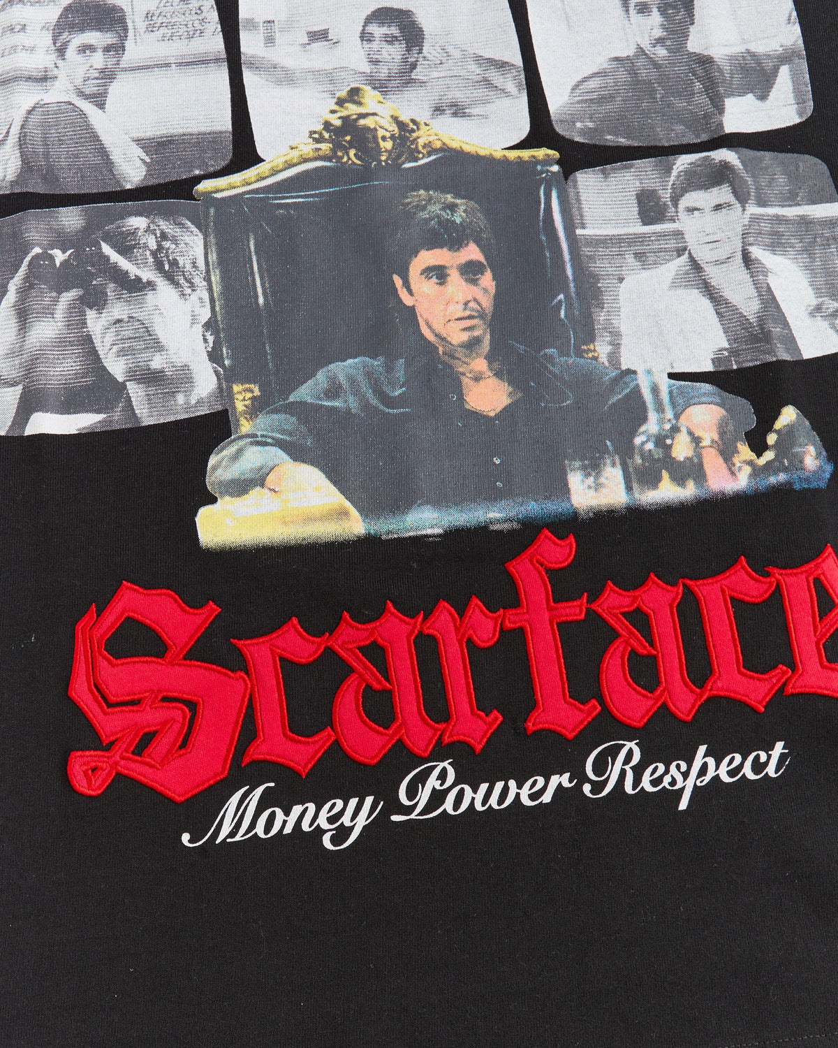 Reason Clothing Signature Scarface Tee Short Sleeve Tee - Black